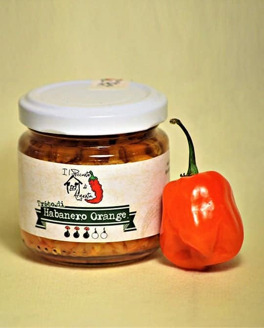 Trito di peperoncino – Habanero Orange