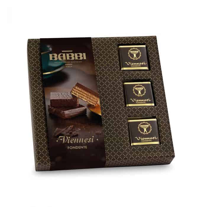 viennesi-deluxe-9-fondente-babbi Babbi - Viennesi Fondenti - De Luxe Edition - 9 pezzi - 180g - immagine 1