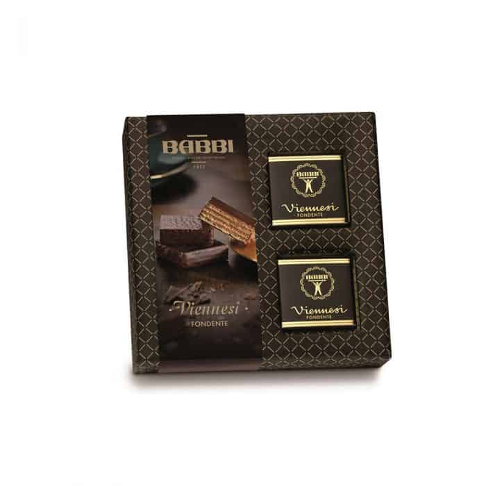viennesi-deluxe-fondente-4-babbi Babbi - Viennesi Fondenti - De Luxe Edition - 4 pezzi - 80g - immagine 1