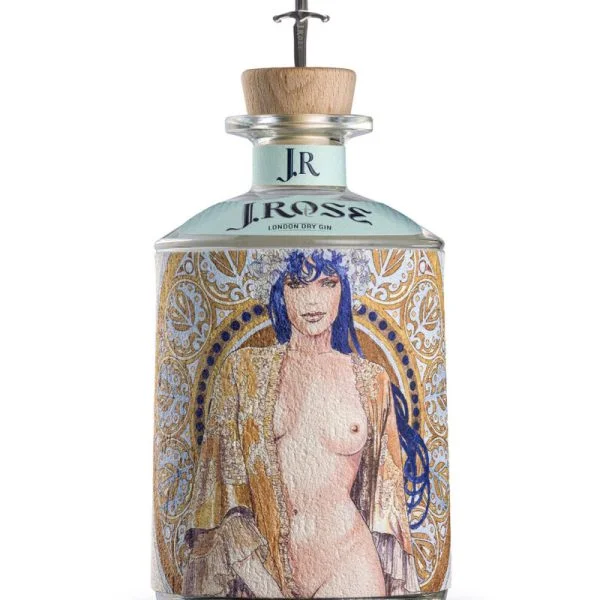 Bottiglia J.Rose London Dry Gin Milo Manara 02