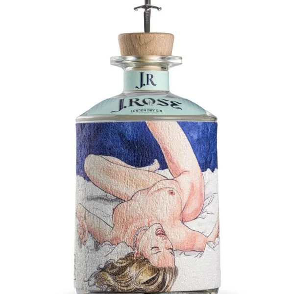Bottiglia J.Rose London Dry Gin Milo Manara 03