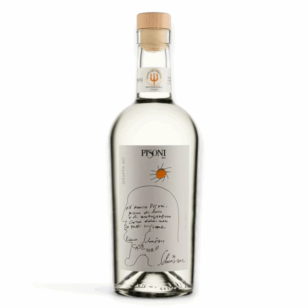 Pisoni Grappa Biologica del Sole distillato trentino bio