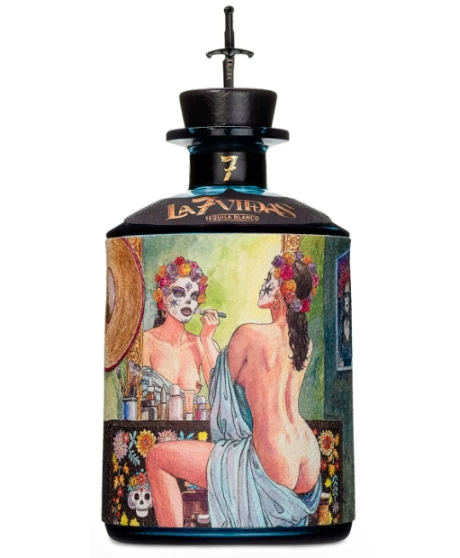 La7Vidas Tequila Blanco bottiglia 100% agave