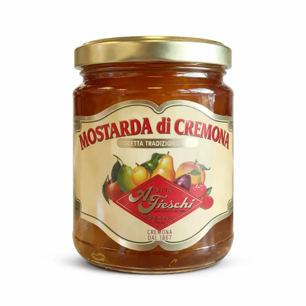 Mostarda di Cremona Frutti Misti FIESCHI® Lattina da 380 gr.