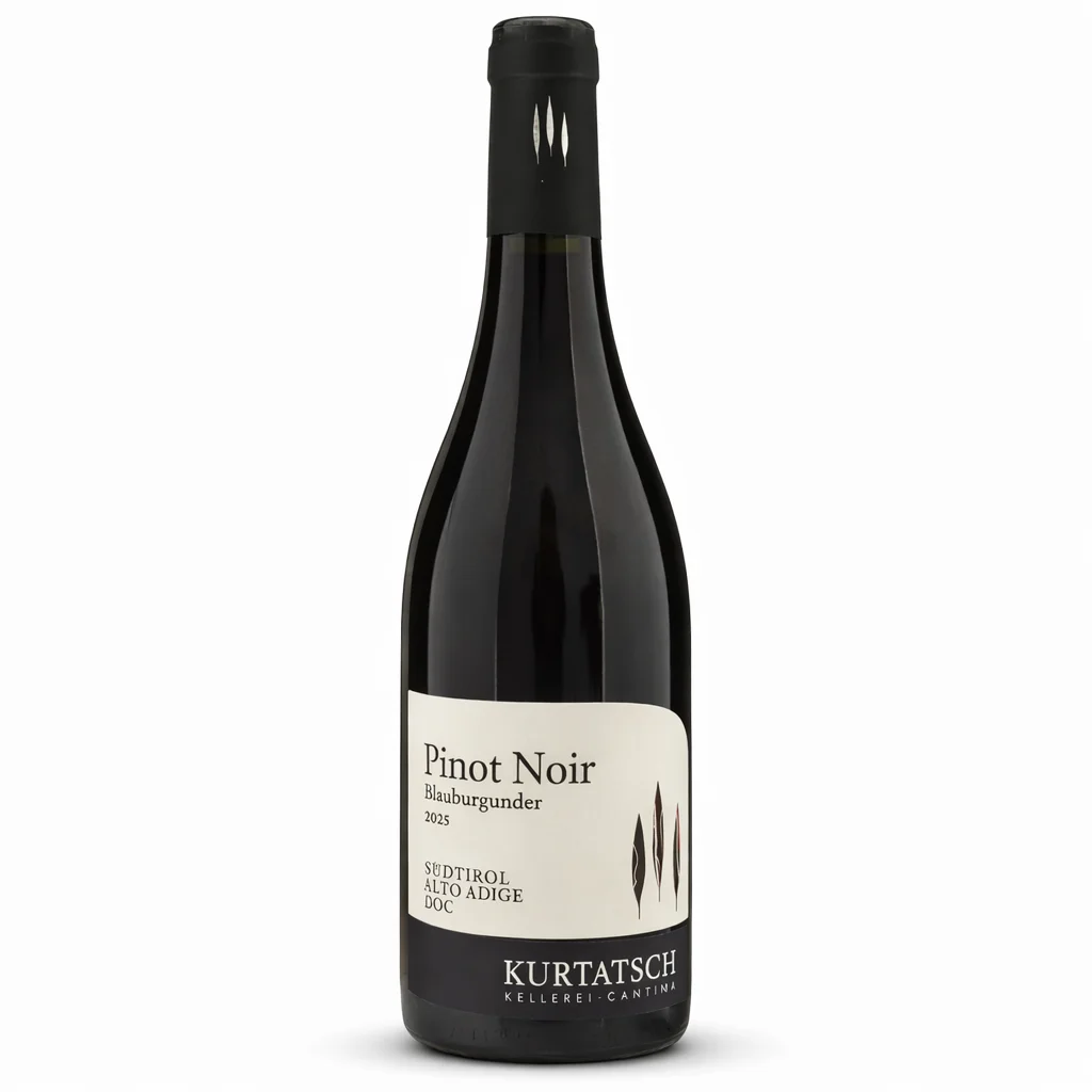 Pinot Nero Kurtatsch - Shop Latteria del Borgo Bottiglia di Pinot Nero Alto Adige DOC Kurtatsch rosso elegante Cortaccia