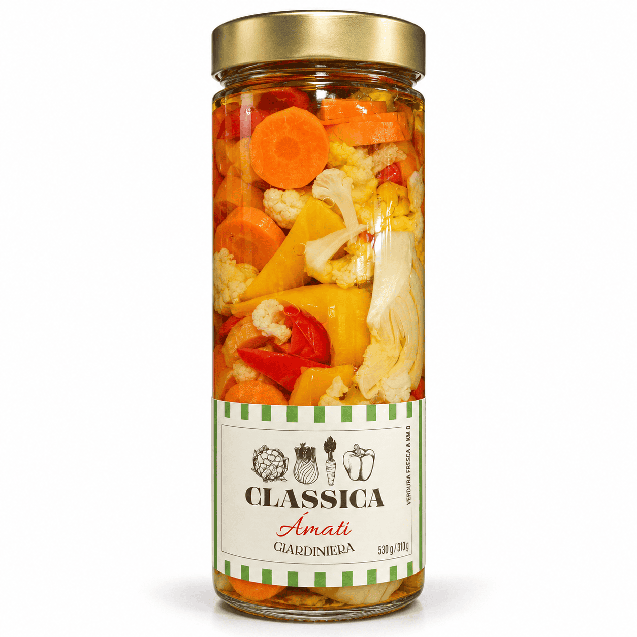 Giardiniera Classica Amati 530g Giardiniera Sott'olio Classica Amatì 530g - immagine 1