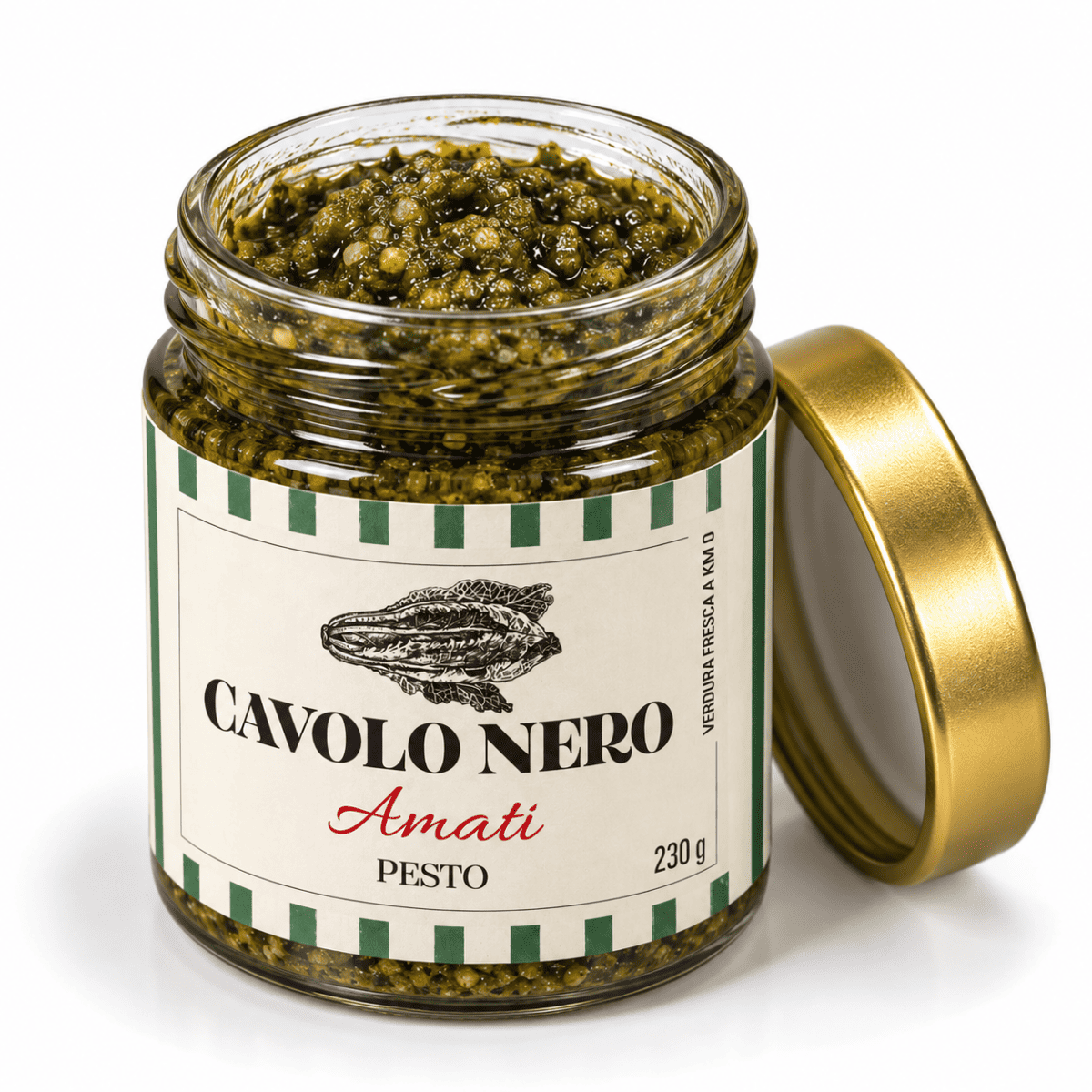Pesto Cavolo Nero Amati 230g - immagine 2