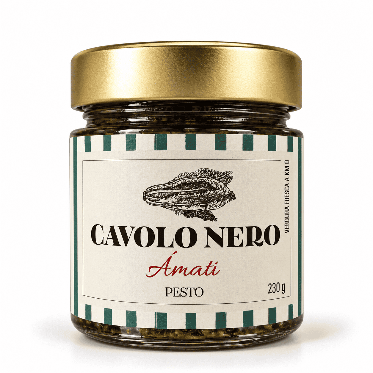 Pesto cavolo nero amati 230g Pesto Cavolo Nero Amati 230g - immagine 1