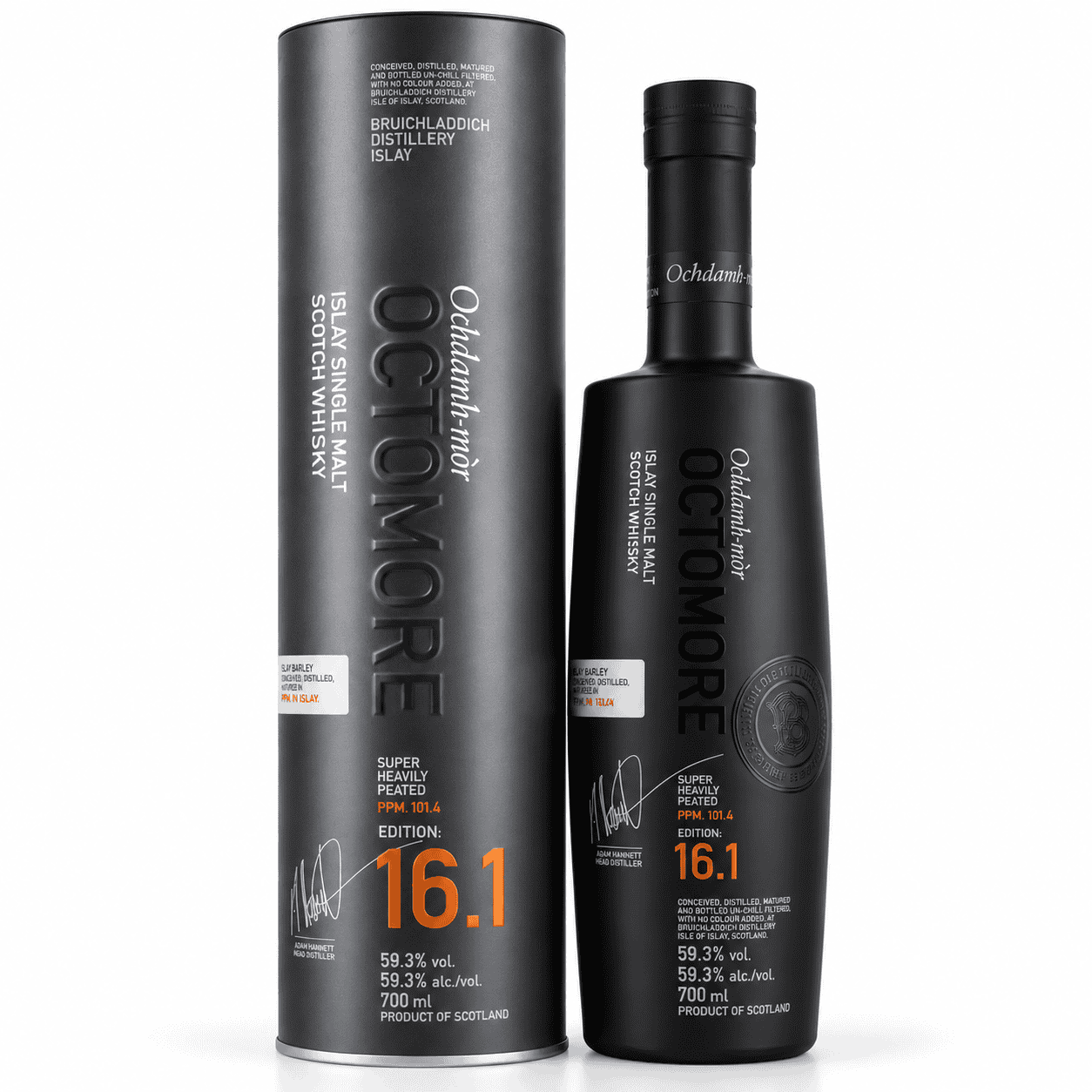 2026/10/1000199666.png Bruichladdich Octomore 16.1 Islay Whisky 16.1 Islay Whisky 59,3% vol. 0,70l - immagine 1