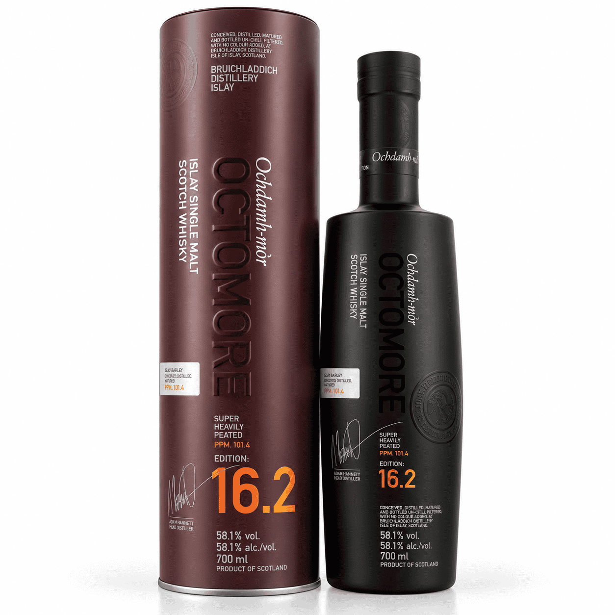 2026/10/1000199668.png Bruichladdich Octomore 16.2 Islay Whisky 16.2 Islay Whisky 58,1% vol. 0,70l - immagine 1