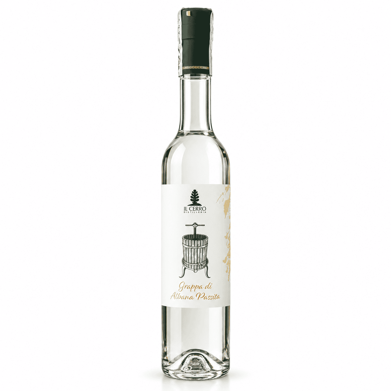 2026/10/1000201755.png Distilleria Il Cerro - Grappa Di Albana Passito- 50cl - immagine 1